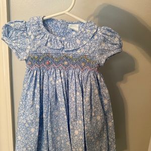 Baby girl smocked dress